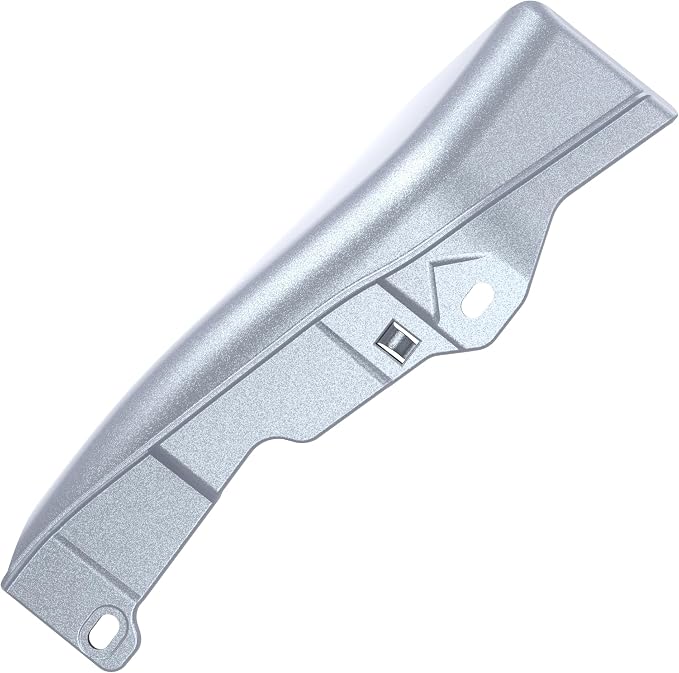 Color - Matched Mid Frame Air Deflectors Heat Shield, Perfectly Fit for Harley Touring Models 2009-2026 Brilliant Silver