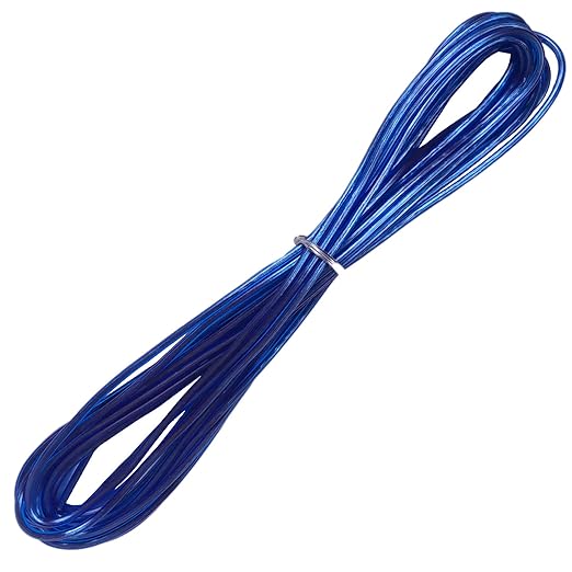 Complete 5000 Watts Gravity 0 Gauge Amplifier Installation Wiring Kit Amp PK1 0 Ga Blue - 250A + 300A Fuse Included - Perfect for Car/Truck/Motorcycle/RV/ATV