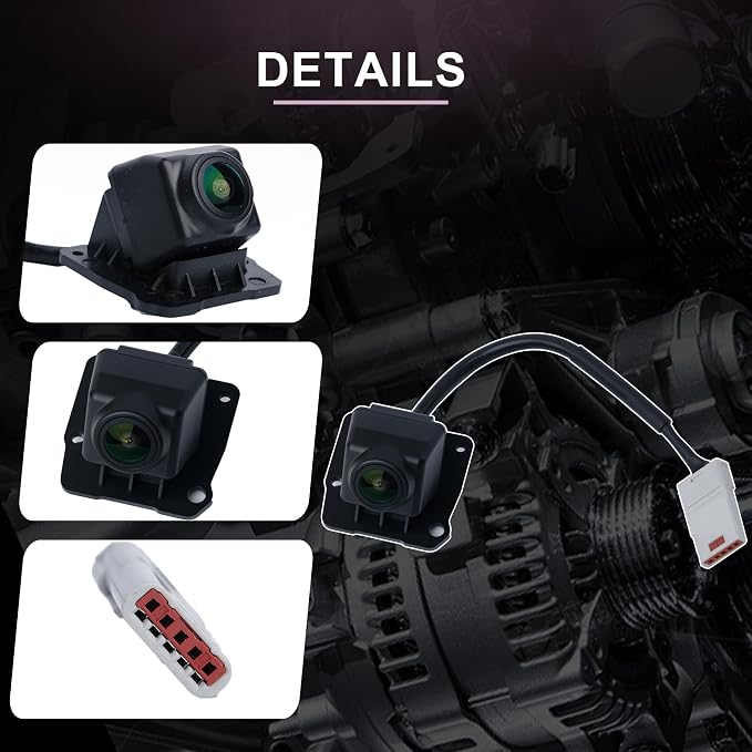 Rear View Backup Reverse Camera, Parking Back Up Assist Camera fit for Chevrolet Equinox 2018 2019 2020 18 19 20, OE Number 23137305