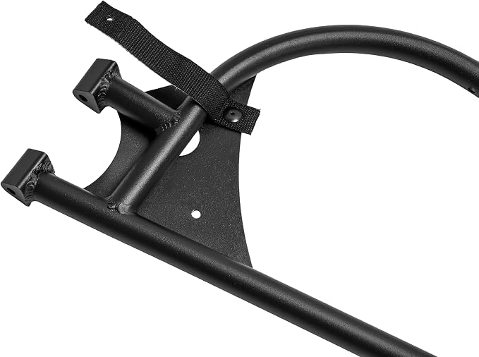 ALMULOO Passenger Side Upper Door Frame Compatible with Can-Am Maverick X3 XRS X3 RS RR 2017-2024, Aluminum Front Right Door Frame Replacement, Powder-Coated Black (2 & 4 Door Models)