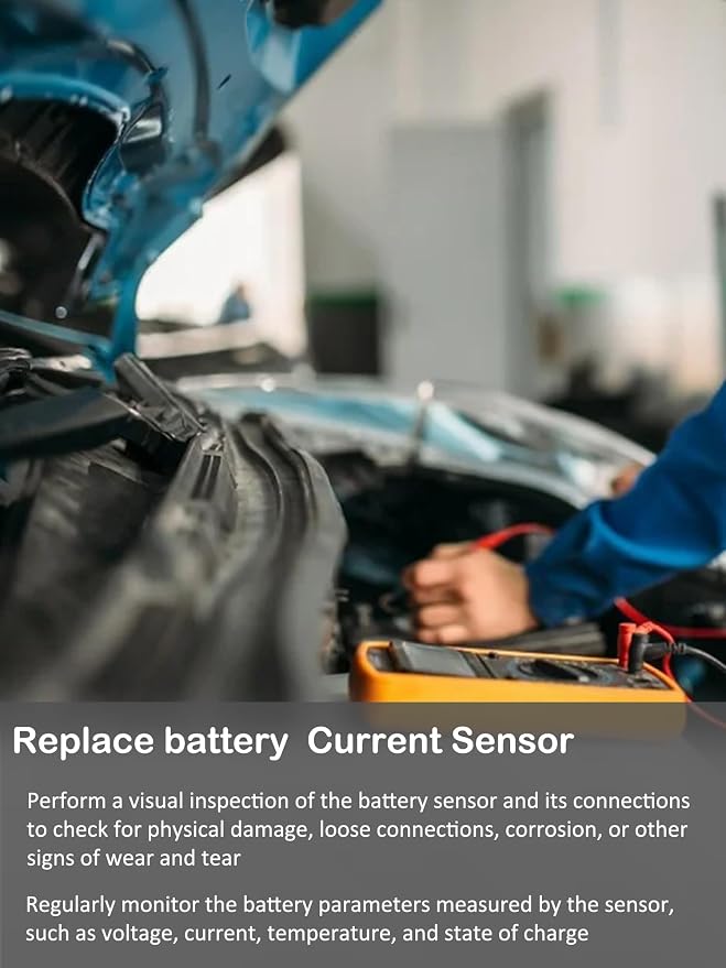 38920-TR0-A02 Battery Current Sensor Compatible with 2012 2013 2014 2015 Honda Civic CR-V 2013-2017 Acura ILX & RDX 2013-2014 ILX Hybrid Battery Temperature Voltage Sensor Replaces# 38920-TR0-A01