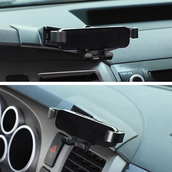 HAPPYHORSE Car Phone Mount Compatible with Toyot@ Tundra/Sequoia 2007-2013 Central Control Navigation Cell Phone Holder Dash Clip Dash Panel Mobile Phone Bracket Stand Accessories (Style B)