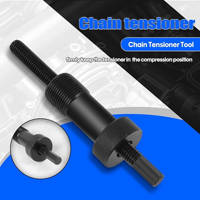 Camshaft Locking Tool Kit with T60 Socket Vanos Solenoid Valve Remover Fit for BMW B36/B37/B38/B46/B47/B48/B58 Engines, Fit for BMW Mini F-Series/G-Series Replaces 2360895 116480