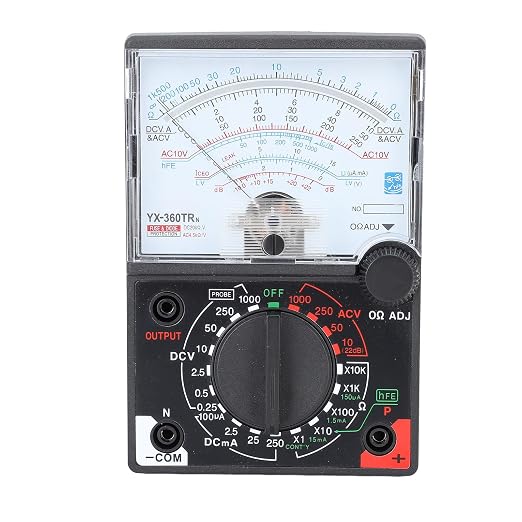 YX 360TRn Pointer Type Multimeter High Accuracy Industry Analog Multimeter for Electrical Repair