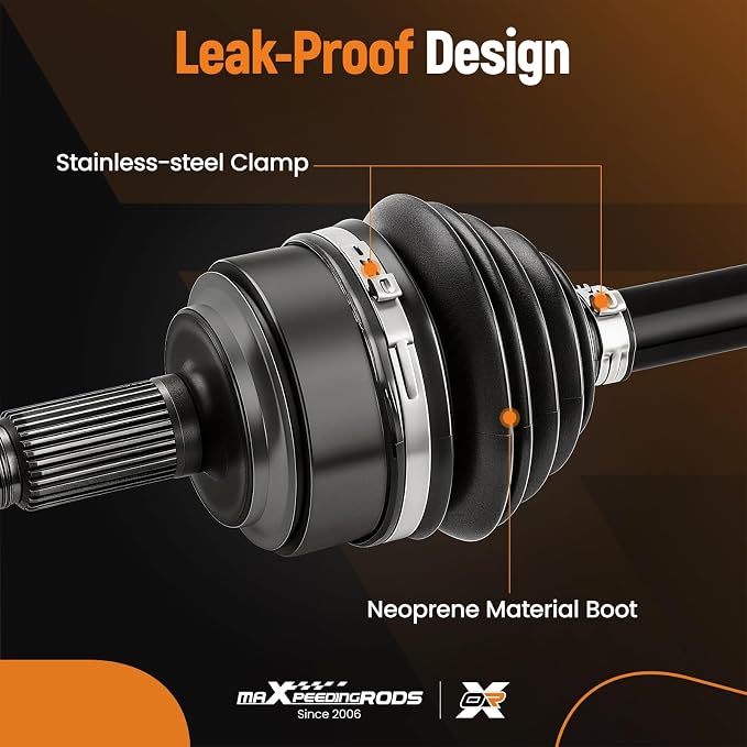 maXpeedingrods Rear CV Axle Shaft Assembly for Can-Am Outlander ＆ Renegade 2007-2017 500 650 800 800R 850R 1000 1000R Max, Right Passenger Side, Replace# 705501486