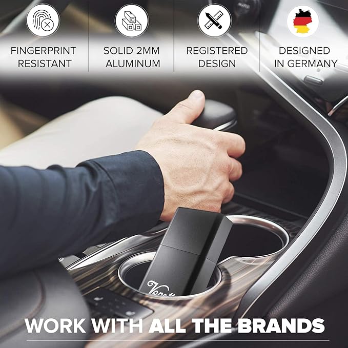 VONETTI Grande - Premium Key Fob Signal Blocker, Faraday Key Fob Protector, RFID Key Fob Protector, Faraday Box for Car Keys, Faraday Bag for Key Fob