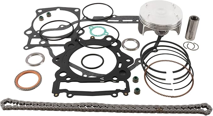 Vertex VTKTC23966B Top End Piston Kit Compatible with/Replacement For Yamaha YFM 700 D Grizzly 4x4 14-15, YFM 700 DH Grizzly 4x4 Hunter 14, YFM 700 FG Grizzly 4x4 14-15, YFM 700 PE Grizzly EPS 4x4 14