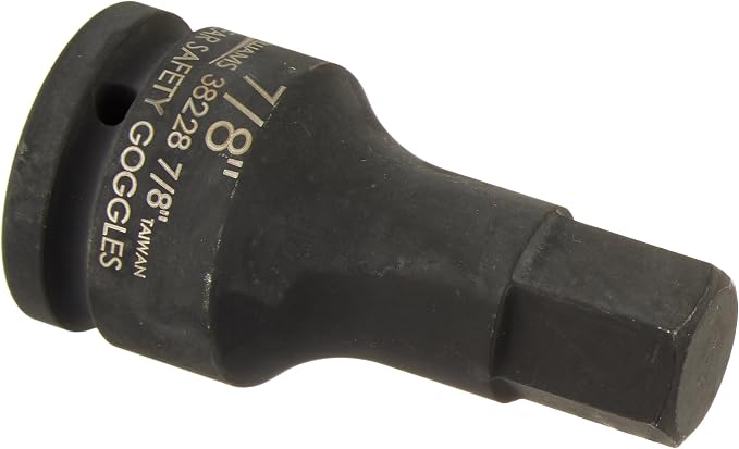 Williams JHW38228 3/4-Inch Drive Impact Hex Socket, 7/8-Inch