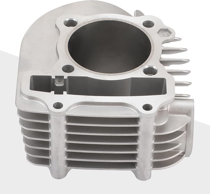GOOFIT 62.5mm Engine Parts Cylinder Liners Heads Piston Gasket Block Kit Replacement for GY6 180cc 200cc 250cc ATV Off-Road Vehicle Engines