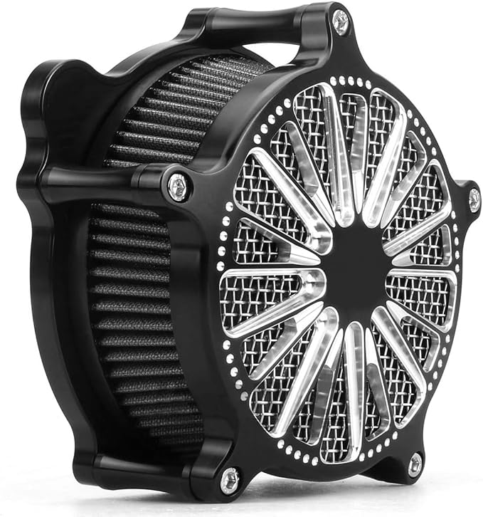 For harley air cleaner filter Sportster Softail Touring street road king glide Dyna for harley davidson air intake filters (speed 18 style -gray filter, B-For Softail/Dyna 93-15 ，Touring 01-07)