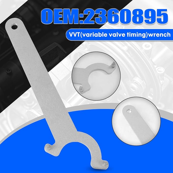 Camshaft Locking Tool Kit with T60 Socket Vanos Solenoid Valve Remover Fit for BMW B36/B37/B38/B46/B47/B48/B58 Engines, Fit for BMW Mini F-Series/G-Series Replaces 2360895 116480