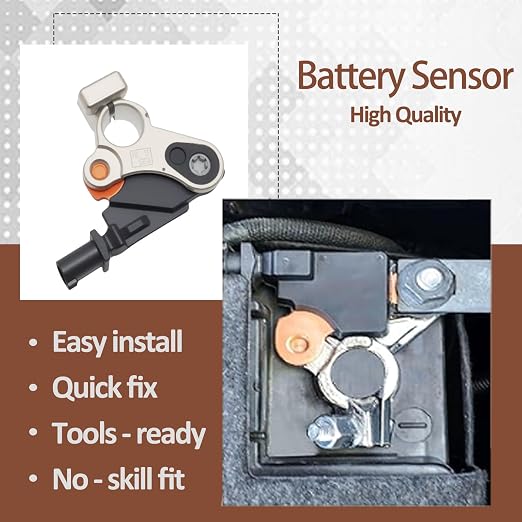 Battery Sensor fits for 2014-2018 Chrysler Pacifica Dodge Viper Dodge Durango Jeep Grand Cherokee Compatible with 56029713AB 56029713AA 56029713AD 56029713AC