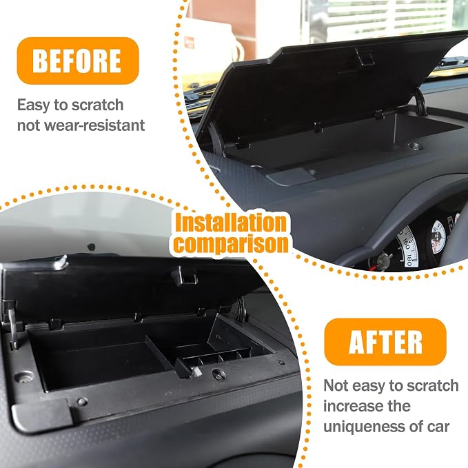 Dashboard Storage Tray Dash Storage Box Compatible with Toyota FJ Cruiser 2007-2021,Center Console Organizer Interior Accessories