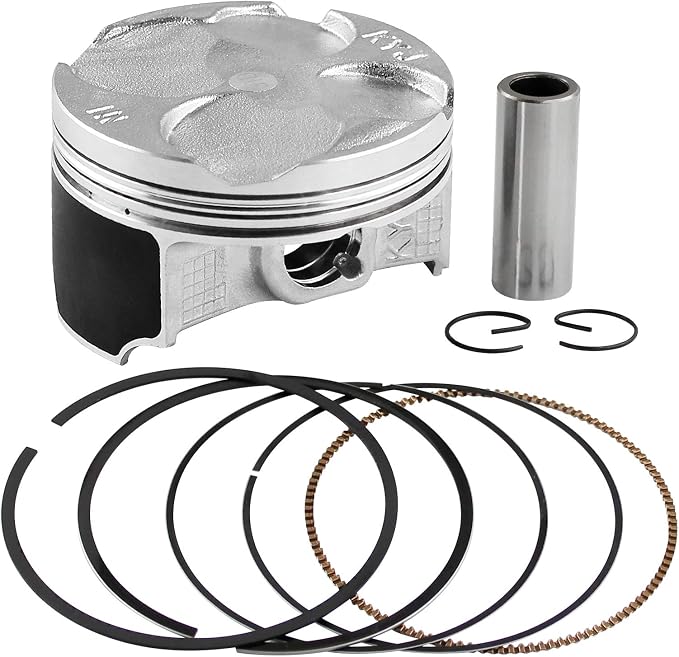 Road Passion 77mm Engine Piston and Piston Rings Pin Clips Kit for HONDA CBR250 2011-2013/ CRF250L CRF250 L 2013-2016