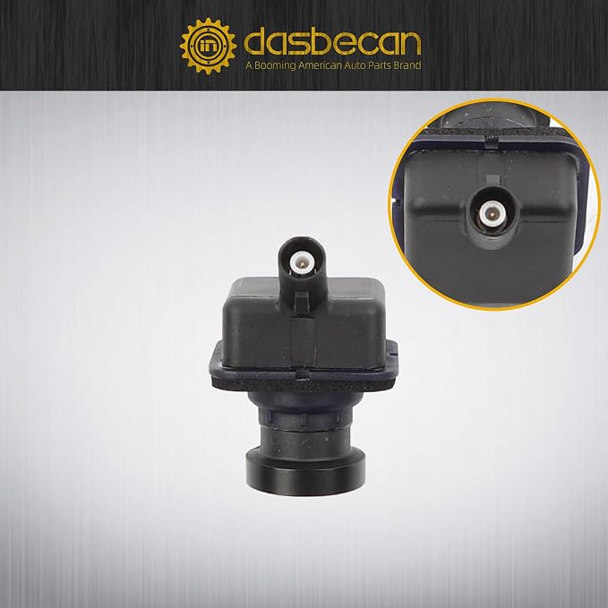 Dasbecan 68144068AC Upgraded Front & Rear Backup Camera with Side Surround View Compatible with Chrysler Pacifica Voyager Ram 1500 Maserati Ghibli Levante 2017-2022 Replaces# 68144068AB 68144068AD