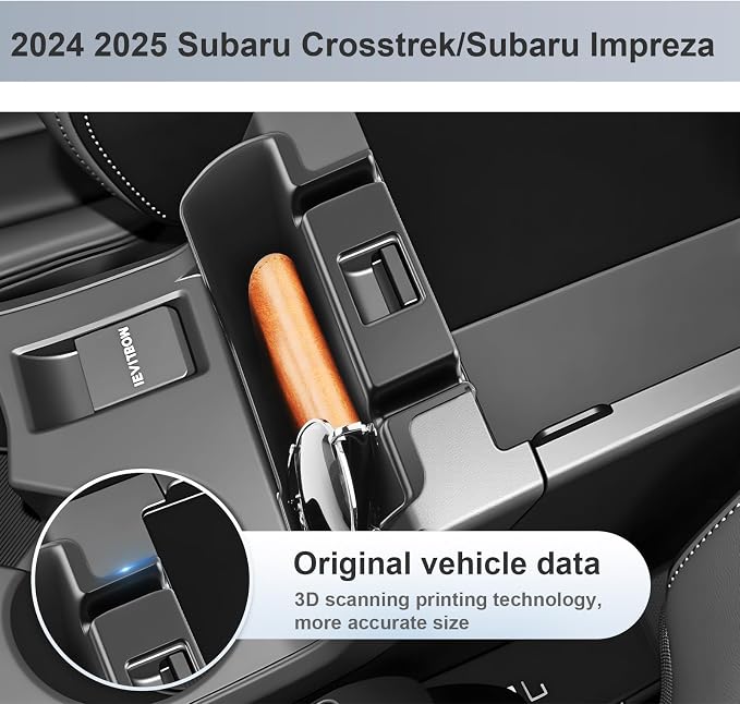 SKTU for 2024 2025 2026 Subaru Crosstrek/Subaru Impreza Center Console Organizer 2024-2026 Crosstrek Central Console Hanging Storage Box 2025 Impreza Accessories 2024 2025 2026 Crosstrek Accessories