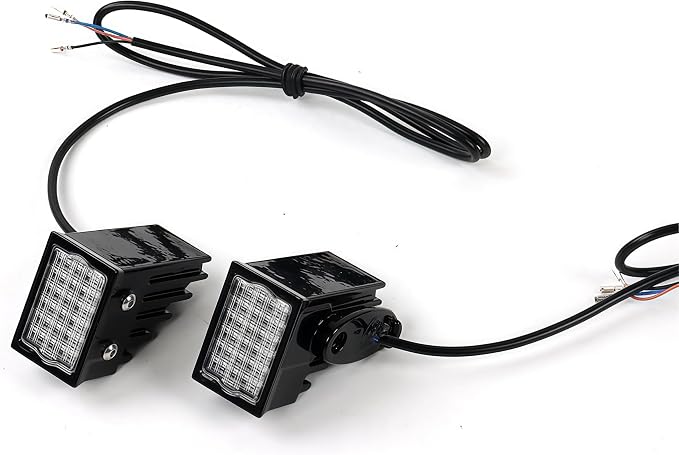 Dual-Intensity LED Rear Light for Harley Softail 2018-2025 Ultra-Bright Amber Running Turn Signal Lamps with Smoked Lens 1:1 Plug-and-Play Upgrades for Low Rider S Street Bob Breakout