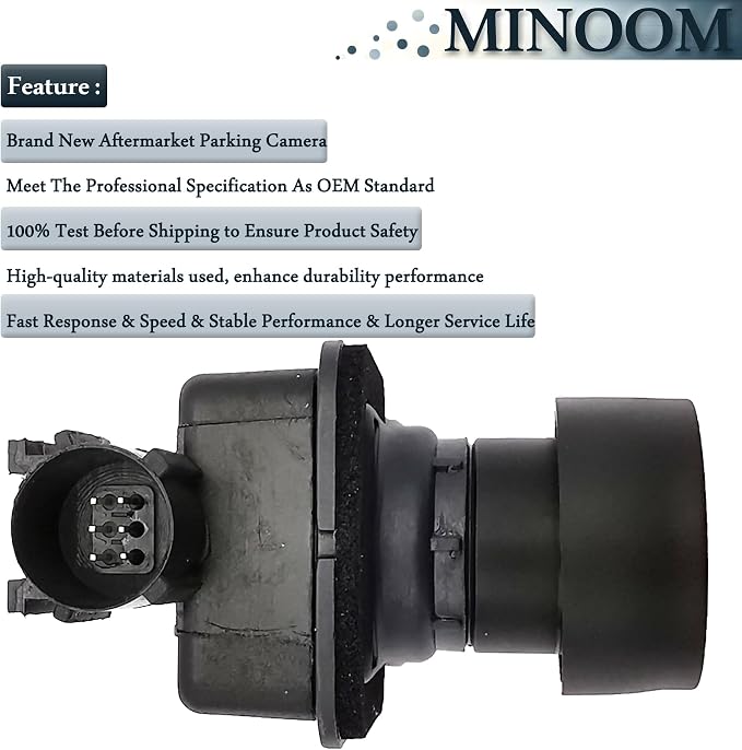 670100888 Rear View Camera Compatible Replacement for Maserati Levante 2017 2018 2019 2020 Part No.# 670104948丨673011216
