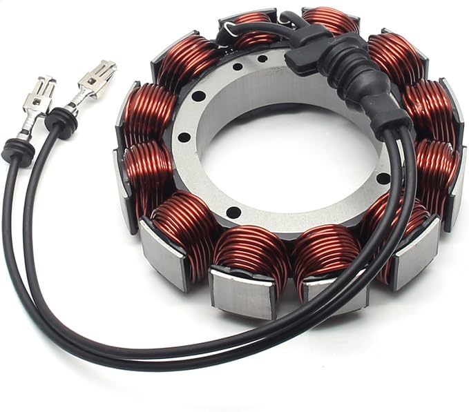 MZS Motorcycle Electric Stator Touring Coil 29987-99 45A Compatible with Electra Glide 1999-2001 / Road Glide 1999-2001 / Road King 1999-2001