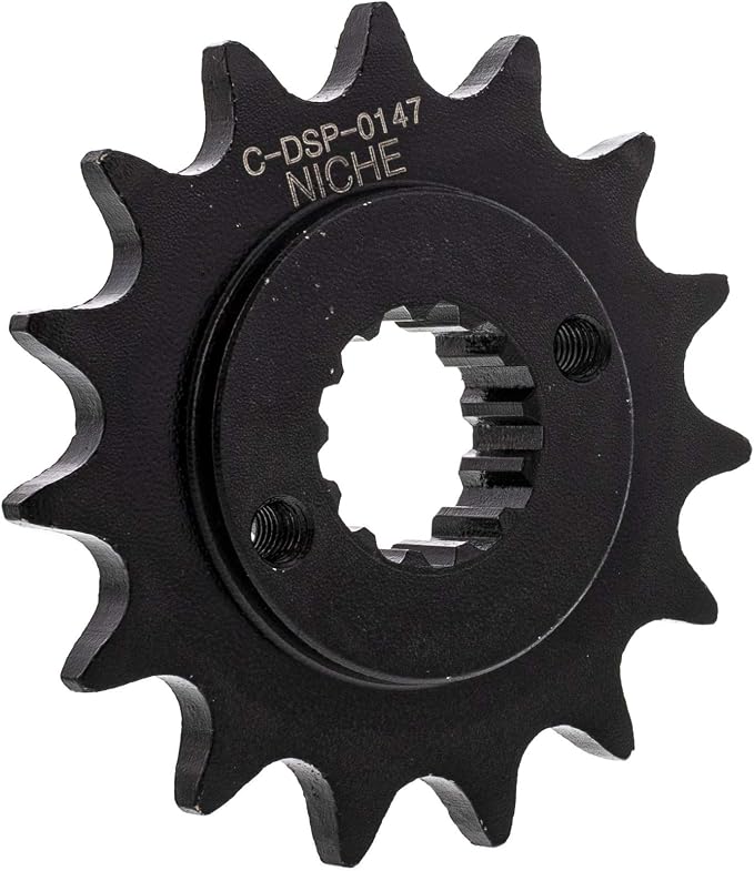 NICHE Drive Sprocket Chain Combo for Kawasaki KLR650 Front 15 Rear 43 Tooth 520NZ Standard 106 Links