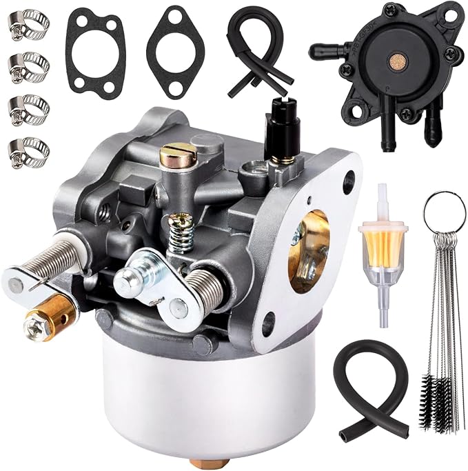 Carburetor for EZGO 295cc Robin Engine Golf Cart Gas Club Car 4-Cycle Engine 1991-UP TXT Medalist Marathon Freedom ST with Fuel Pump, Carb Replace OEM# 72558G01 72558G05 72840G02 26645G01 26645G03