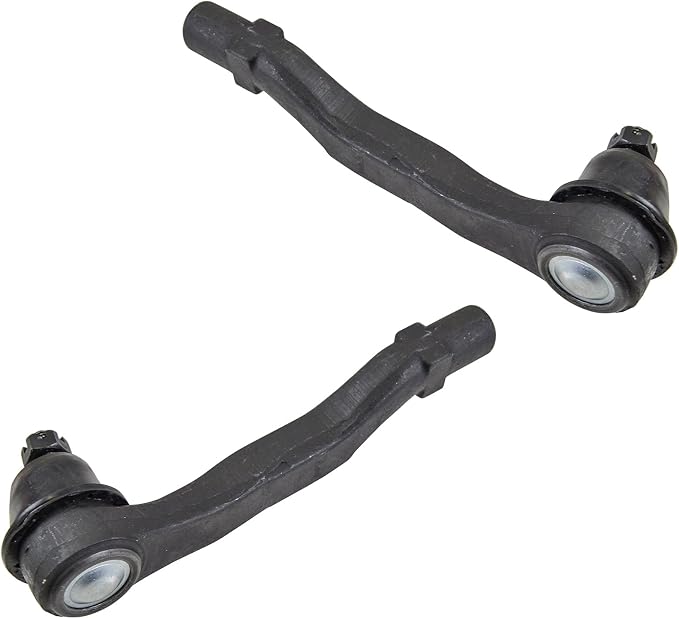 TRQ Front Outer Tie Rod Set 2 Piece Compatible with 1994-2001 Acura Integra 1992-2000 Honda Civic 1993-1997 Civic del Sol 1997-2001 CR-V