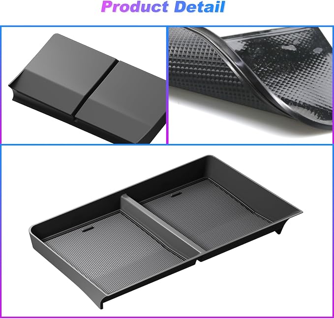 SXCY for 2024 2025 Chevrolet Trax Center Console Organizer for Chevy Trax 2025 Accessories Dashboard Tray for Trax 2024 2025 Accessories 2025 Trax Screen Back Organizer