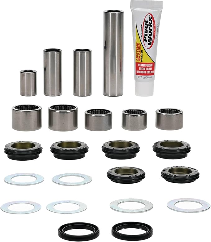Pivot Works PWLK-T03-000 PW Linkage Bearing Kit Compatible With/Replacement For Gas-Gas EX250F 2021-2022, EX350F 2021-2022, EX450F 2021-2022, MC125 2021-2022, Husqvarna FC 250 2022, FC 350 2022