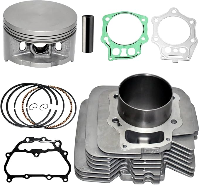 Tupo TRX500F-92 Cylinder Kit | Air-Cooled Top End Rebuild Kit Compatible with Honda TRX500 Foreman 500 2005-2011