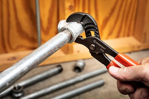 Crescent 3-Plier Bundle - 6" Diagonal Cutting Solid Joint Cushion Grip Plier - 6" Long Chain Nose Solid Joint Side Cutting Pliers - Tongue and Groove, Straight Jaw Pliers - Premium Wire Cutter