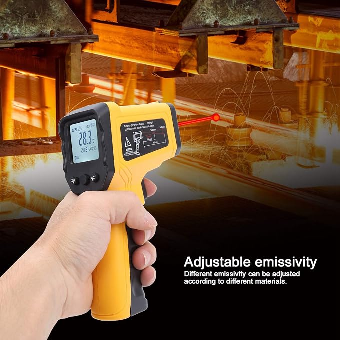 DT8550E ‑50℃‑550℃ Non‑Contact Infrared Thermometer Temp IR Meter Digital Temperature Meter