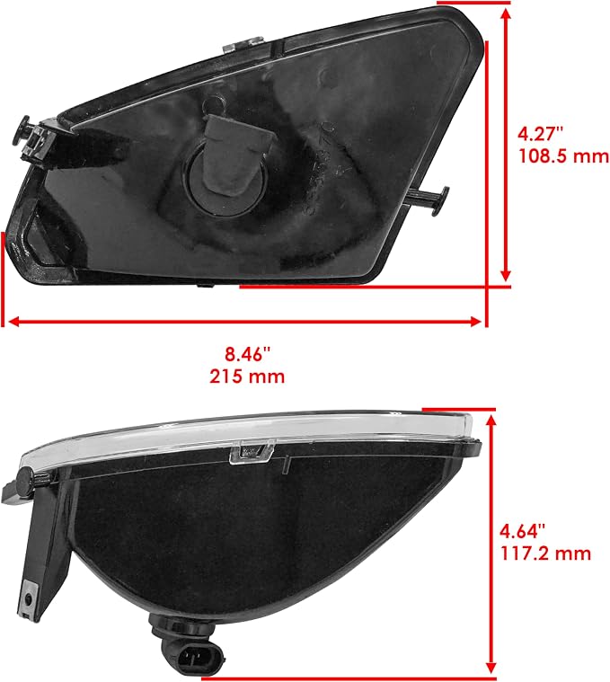 Caltric Left And Right Headlight Bulb Compatible with Polaris Sportsman 700 Efi 2005-2007/X2 700 Efi 2008