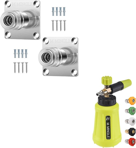 M MINGLE Automatic Foam Cannon Holder, Foam Cannon for Pressure Washer