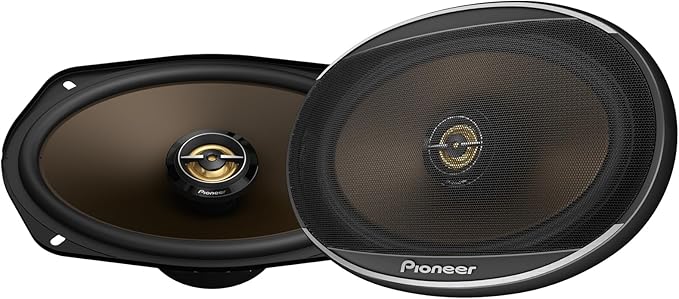 PIONEER A-Series MAX TS-A693FH 6” x 9” 2-Way Speakers (Pair) – 450W Max, Balanced Sound + Smooth Treble, Enhanced Bass, Ideal Factory Upgrade, Installation Adaptors Included