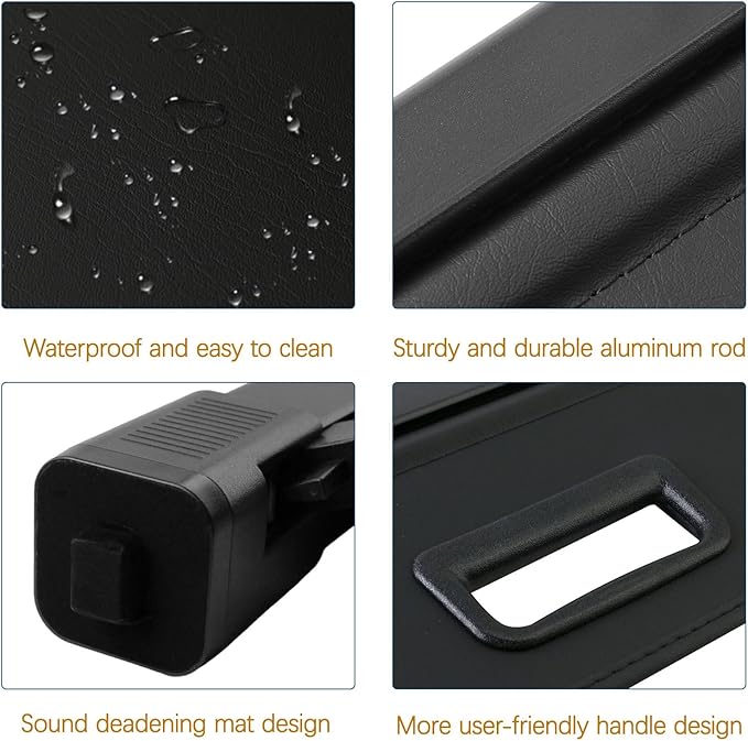 Cargo Cover for Dodge Durango 2025, Retractable Cargo Cover for Dodge Durango 2011-2025 (Not fits 2025 R/T) Trunk Cover for 2025 Dodge Durango Accessories (Install on 3rd Row Position)