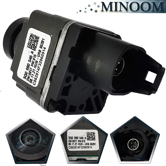 5Q0980546A Front View Backup Parking Camera 360 Environment Surround Camera Replacement for Audi A4 A5 Q3 Q5 S4 S5 Bentley VW Atlas Porsche Part No.#PO1260100丨31445951