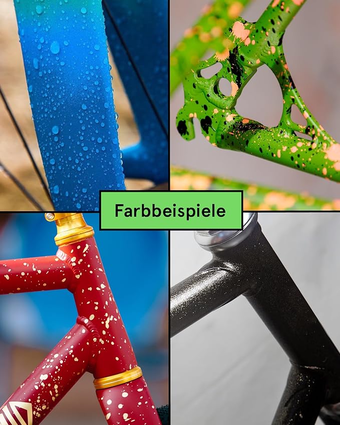 Spray.Bike Spray Paint - Black Friars | Designed Mainly for Bicycles | Multi-Use Acrylic Spray Paint for Metal, Plastic | High Coverage Bike Paint, 400ml