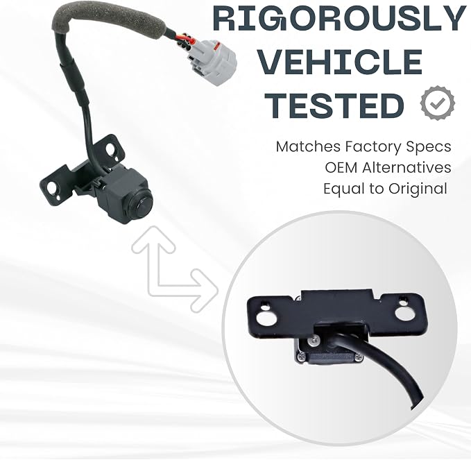 Backup Camera Replaces for 2013-2016 Hyundai Santa Fe w/Navigation System OE Part # 95760-B8000