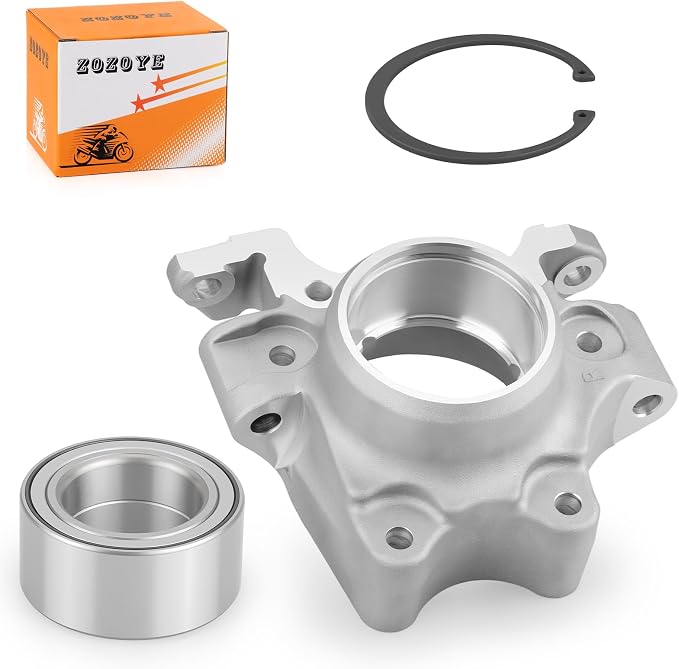 Heavy Duty Right Hand Mach Wheel Bearing Carrier & Bearing w/Ring Clip for Polaris RZR Turbo XP 4 2017-2021 5140586 (Exclude S/S 4 Edition)