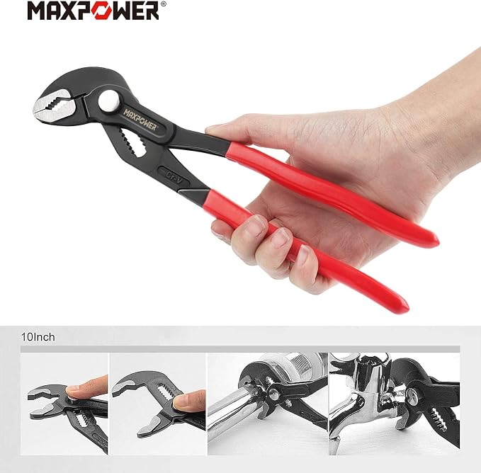 MAXPOWER Water Pump Pliers and Multifunctional Pliers Set