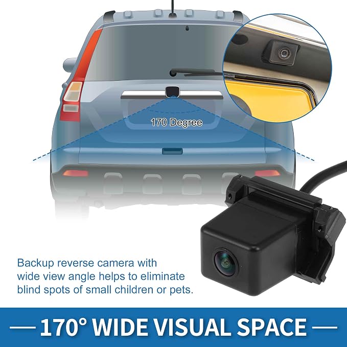 Rear View Camera for Infiniti QX56 2004-2010 Base 5.6L V8 Park Assist Backup Reverse Camera Replace No.28442-7S110/901-19908/V38740090/16606742/IN1960105