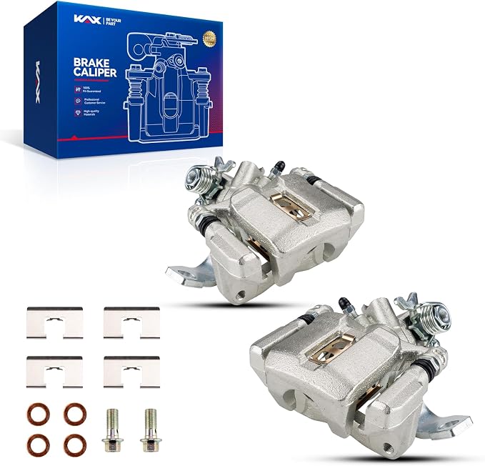 KAX Disc Brake Caliper Assembly Fit for RSX 2002 2003 2004 2005 2006, Civic 2002 2003 2004 2005 2.0L, Rear Side