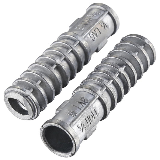 Wensilon(50pcs) 1/4 * 1 Lag Shield Anchor Long Zinc Alloy Bolts Concrete Anchors, Zinc Alloy Masonry Anchors Hole