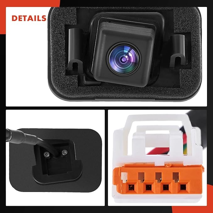A-Premium Rear View Backup Camera Compatible with Mazda | Parking Camera for 2008 2009 2010 2011 2012 CX-7 CX7 - Replace# E22367RC0