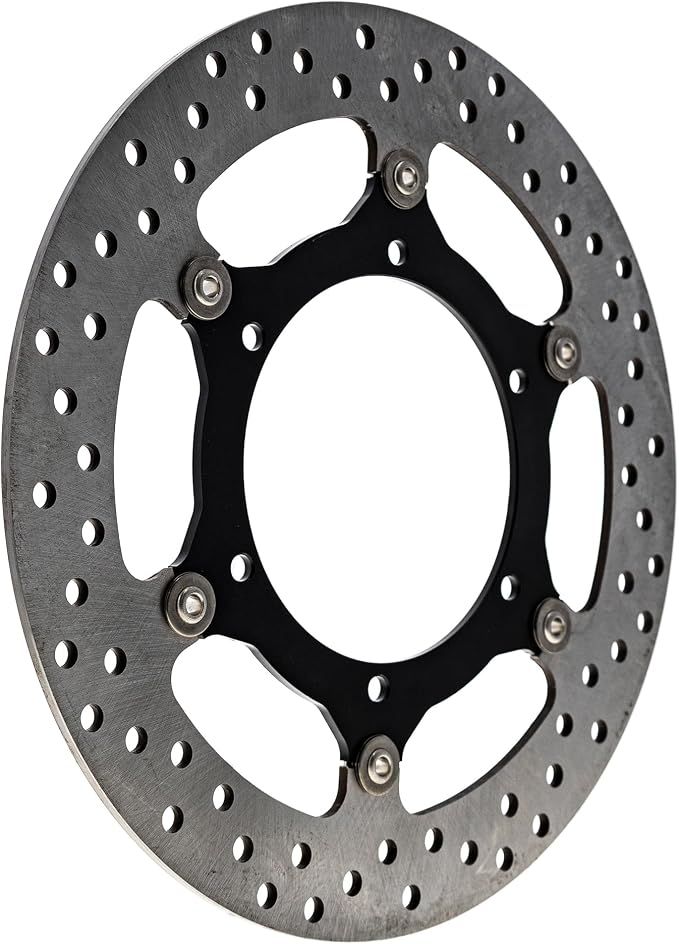 NICHE Front Left Brake Rotor Pad Semi Metallic Kit For Yamaha V Star 950 5S7-W0045-00-00 4WM-W0045-00-00 5VS-2581T-01-00