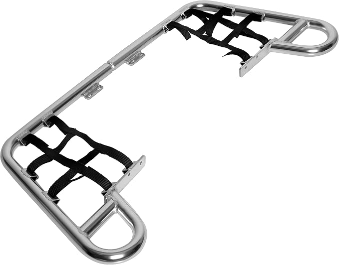 ECOTRIC Aluminum Nerf Bars Foot Pegs Compatible with Honda 1987-88 TRX 250X 1993-2009 TRX 300EX 300X Pair