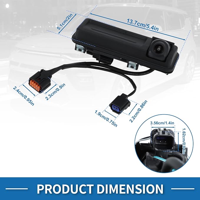 Rear View Camera for Kia Soul 2020 2021 2022 Park Assist Backup Reverse Camera Replace No.99240-K0000/99240K0000