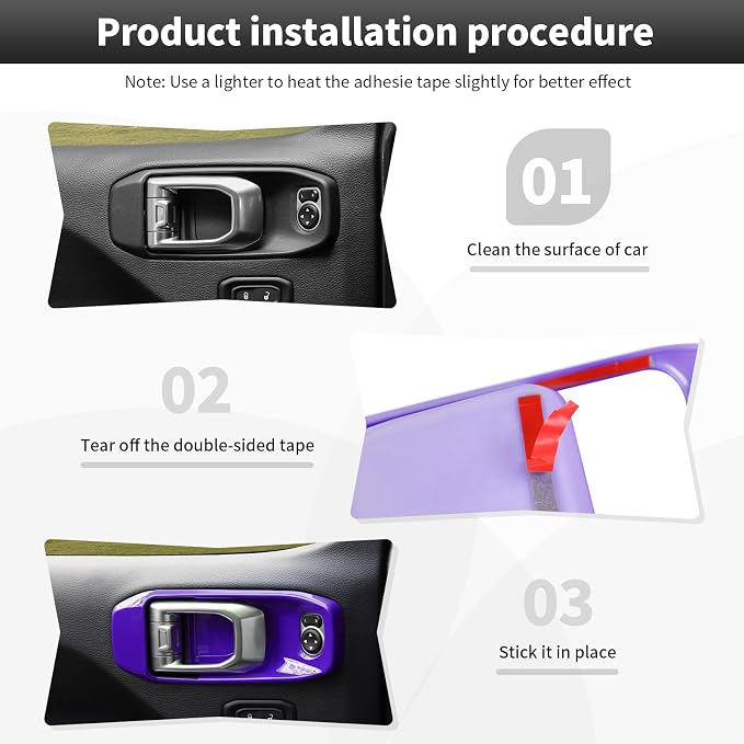 23PCS Full Set Interior Decor Trim Kits Fit for 2018-2023 Jeep Wrangler JL JLU & Gladiator JT 4Door Dashboard Cup Holder Headlight Switch Gear Shift Roof Speaker Map Light Inner Door Bowl Trim