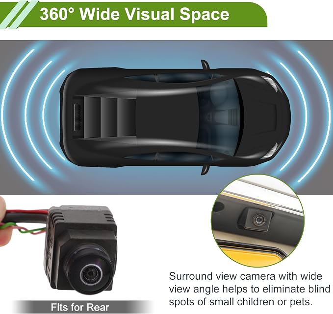 No.2229054509/2229050207 Rear View Camera for Mercedes-Benz C GLC S Class License Plate Park Assist Camera Backup Reverse Camera