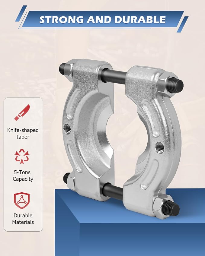 DAYUAN 52 in 1 Custom Bushing Driver Set - Bundle with - 14pcs Bearing Separator Puller Set